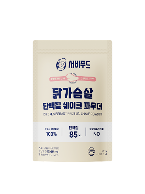 [아침몰] 닭가슴살 단백질 쉐이크 파우더 500g