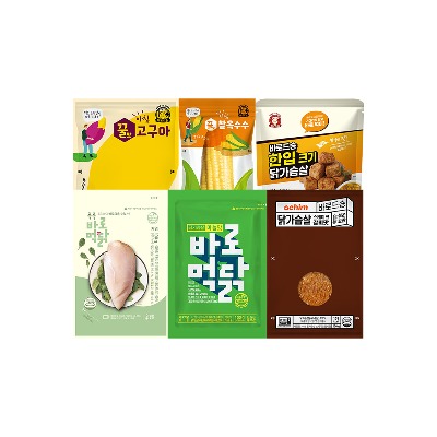 [특가] 상온보관 닭가슴살 / 농산물 10팩 골라담기